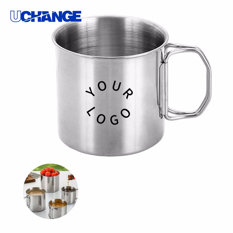Stainless Steel Cup 12 oz for Camping and Travel