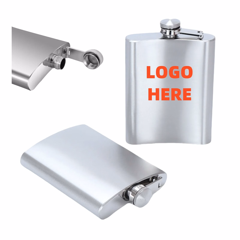 8 oz. Stainless Steel Hip Flask
