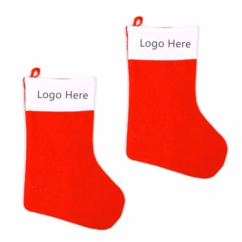 Christmas felt socks