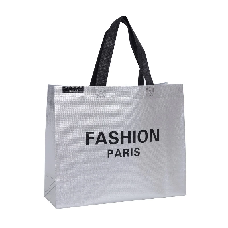 Shopping RPET Tote Bag, custom tote bag with logo imprint 1