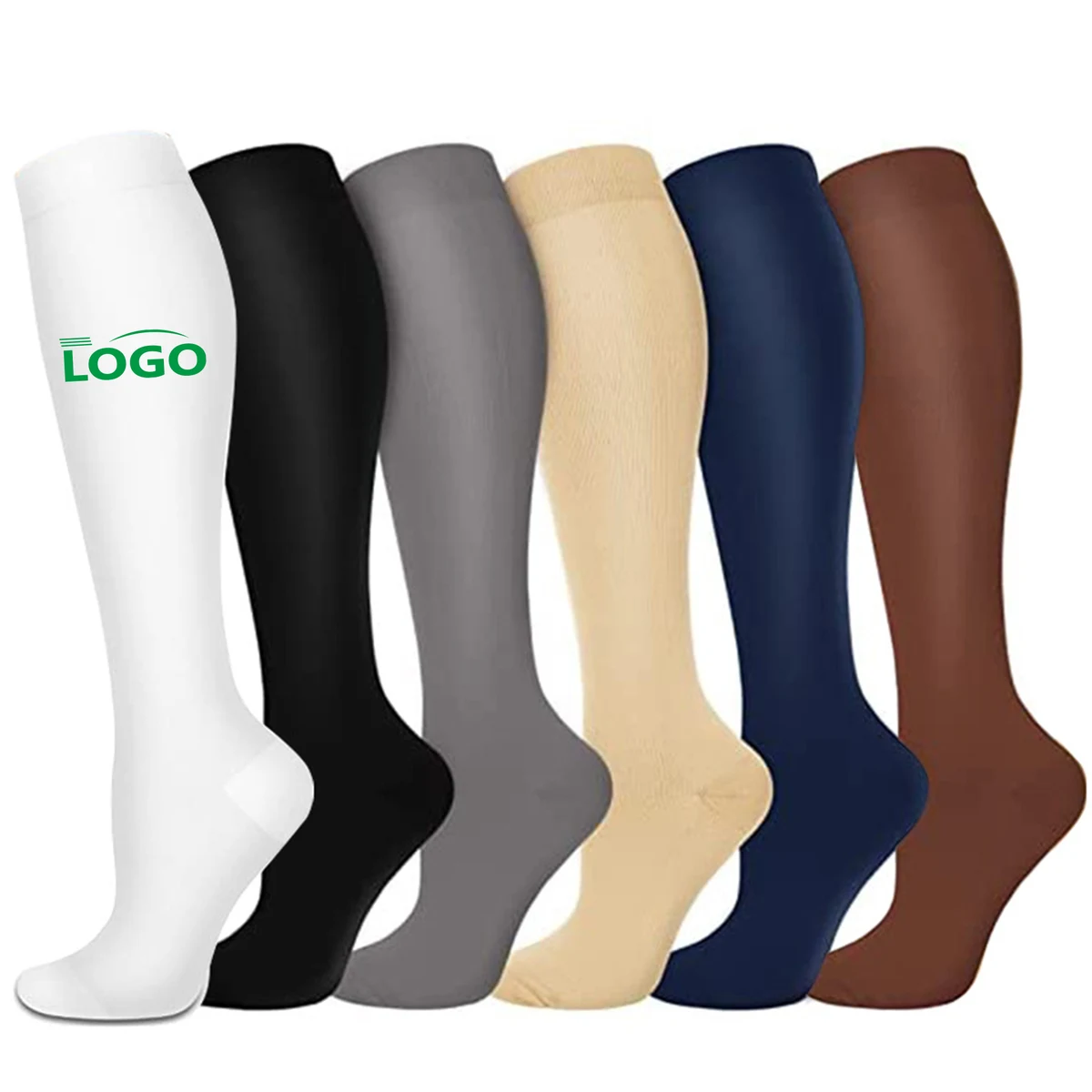 Knee-High Compression Socks for Sports 1