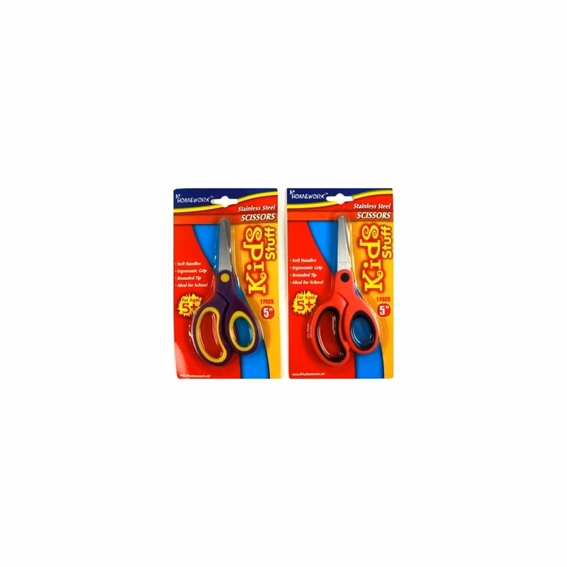 5" Blunt School Scissors - Assorted Colors