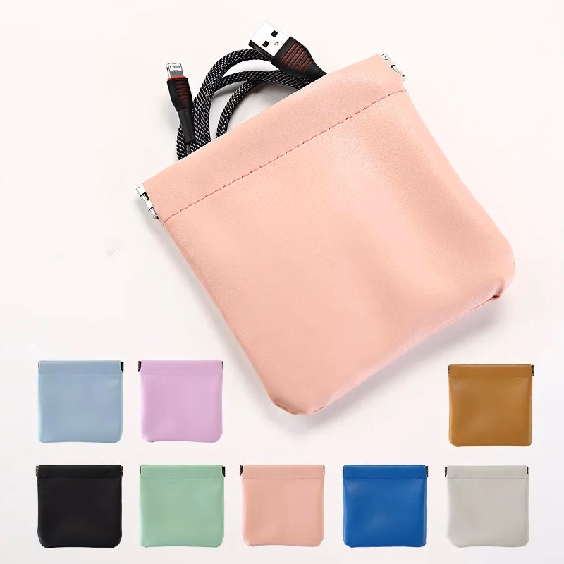 Pu Leather Earbuds Protective Case