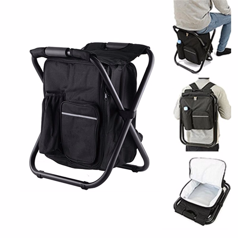 Foldable Backpack Cooler Stool