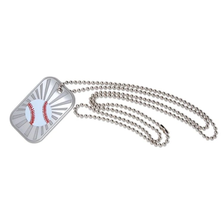 Baseball GI Series Dog Tag 2" Tall 1