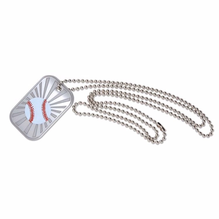 Baseball GI Series Dog Tag 2" Tall