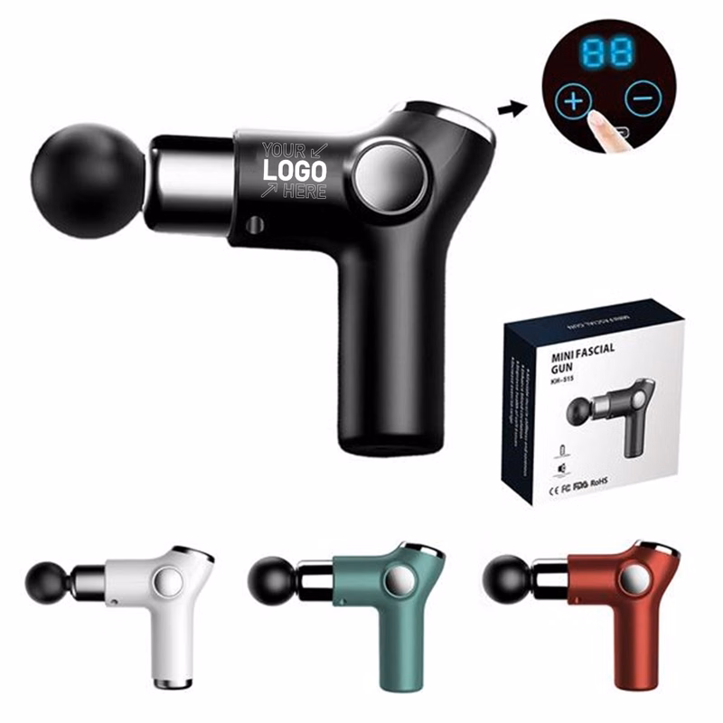 Lcd Fascia Gun Deep Tissue Percussion Muscle Massager