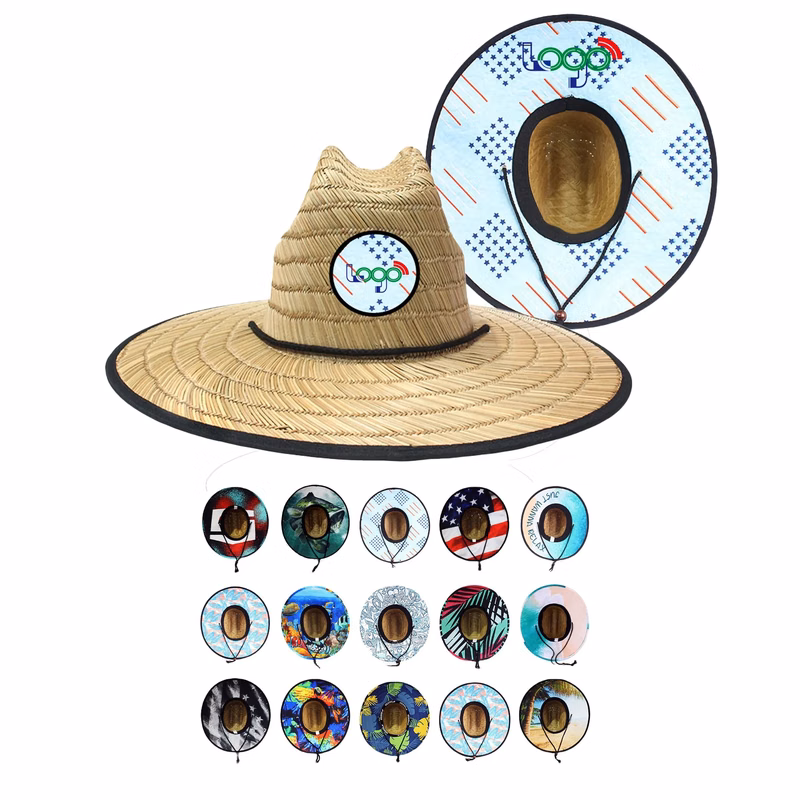 Straw Sunshade Hat MOQ 50PCS