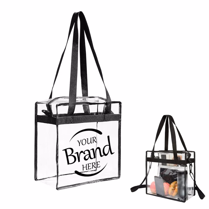 Clear Tote Bag With Zipper Closure