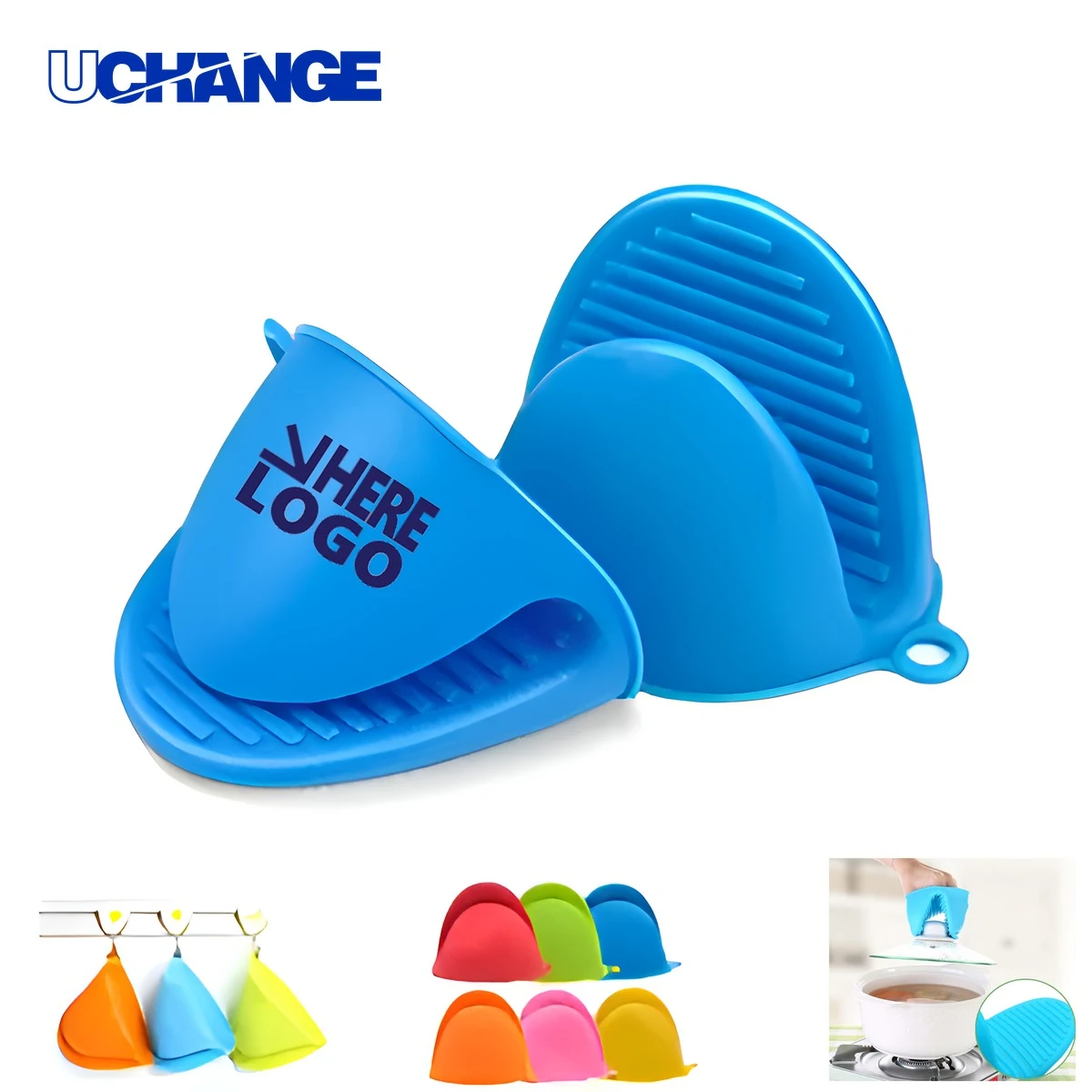 Silicone Rubber Molded Heat Resistant Gloves 1