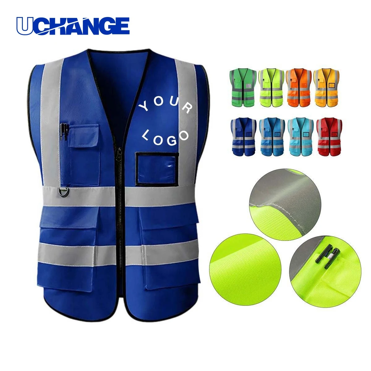 Durable Work Vest for Construction and Events 1