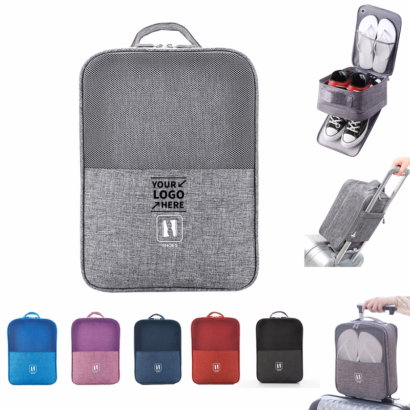 Portable Three Layer Travel Shoe Storage Bag
