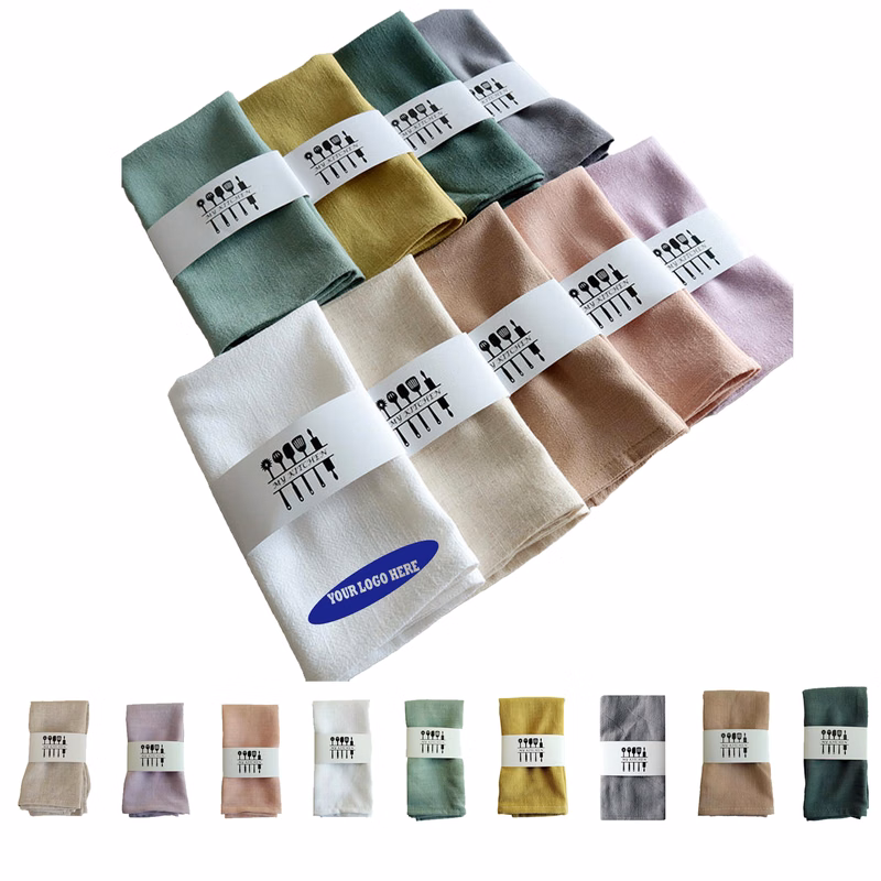 Cotton Linen Dinner Napkins