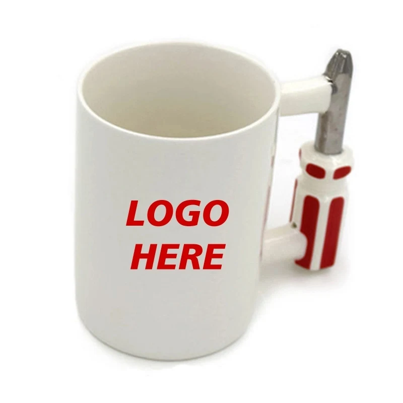 Custom 17 oz Tool Shaped Ceramic Mug 1