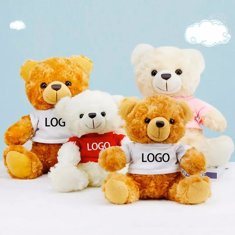 Stuffed Teddy Bear With T-shirt