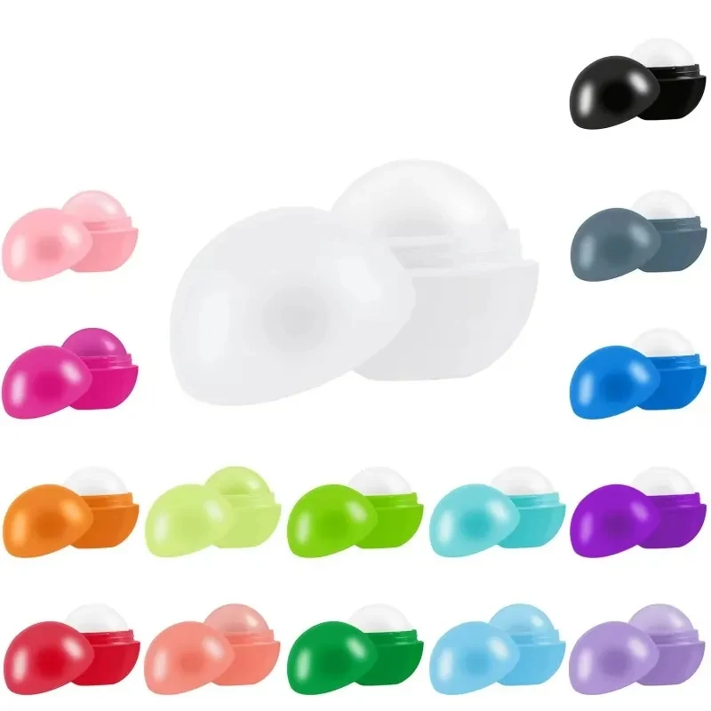 Metallic Finish Round Lip Balm 1
