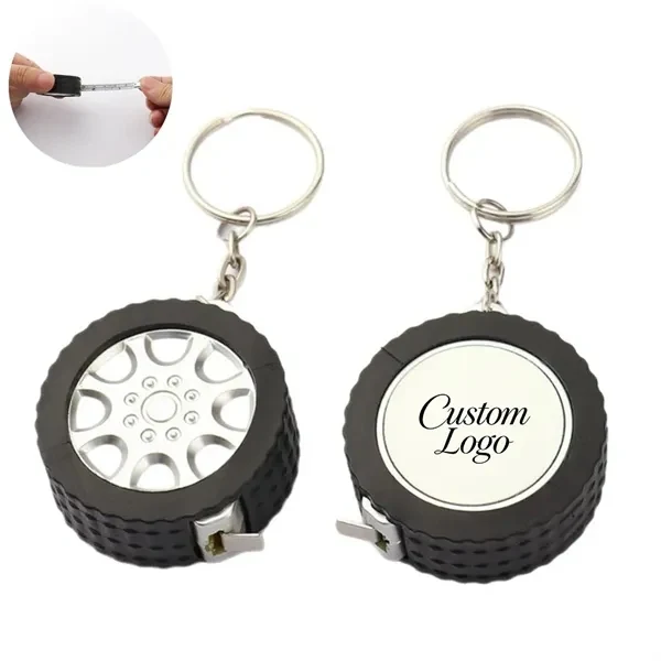 Mini Tape Measure Keychain Portable for Events and Everyday Carry 1