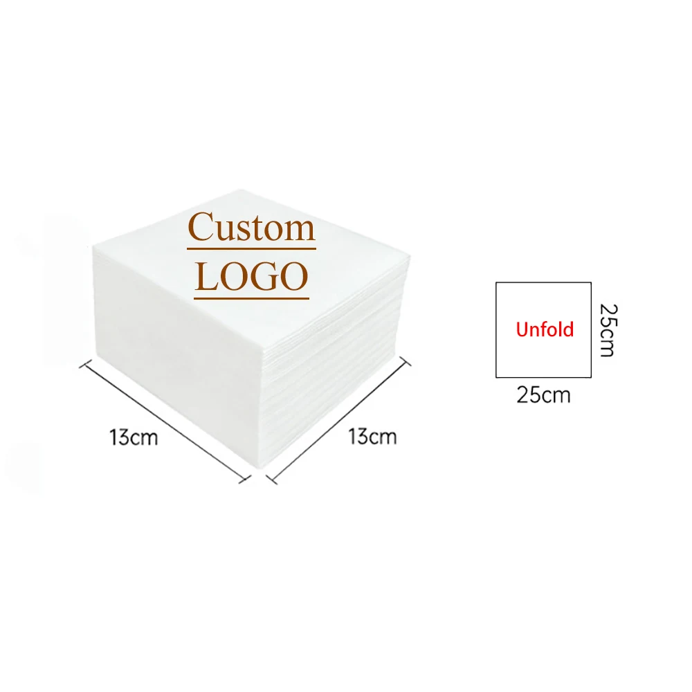 2-Ply Original Wood Pulp Napkins, promotional household item with logo imprint 1