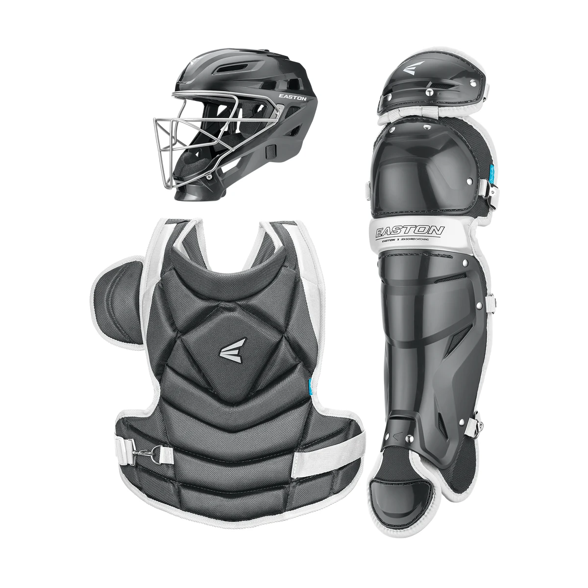Easton x Jen Schro The Fundamental Fastpitch Catcher's Gear Set | Large 1