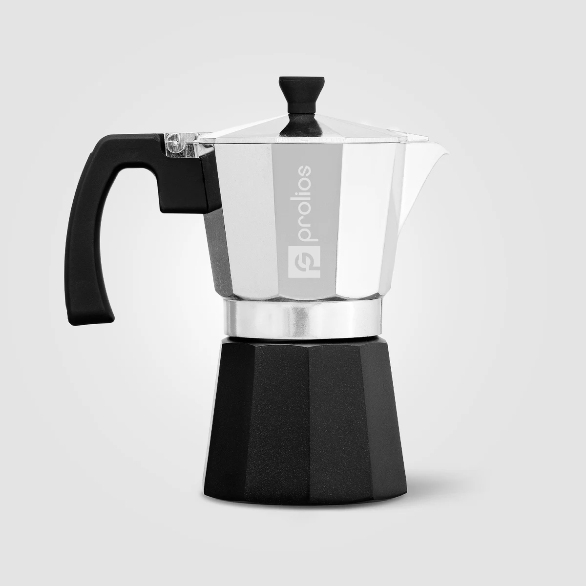Grosche Milano Aluminum Stovetop Espresso Maker - 6-cup 1