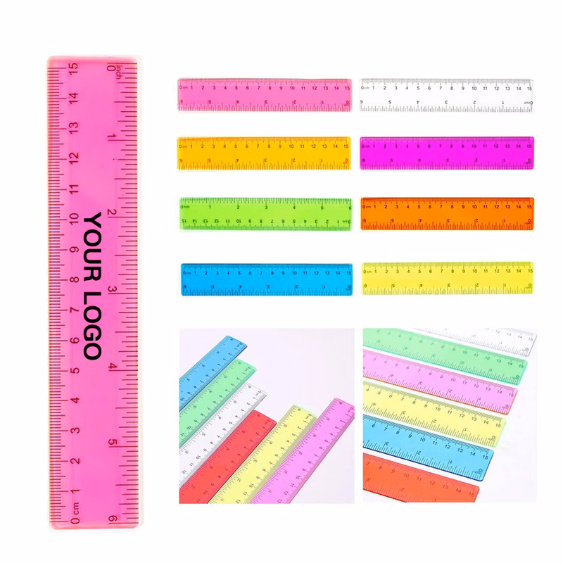 Flexible Colored Rulers for School and Office
