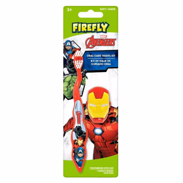 Kid's Iron Man Soft Toothbrush with Cap - 1 Ct