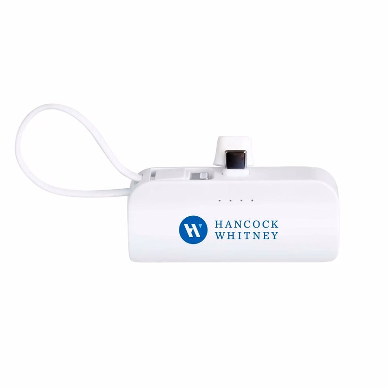 5,000 mAh Pill Power Bank w/ Phone Stand