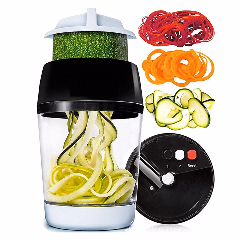 5 IN 1 Handheld Spiralizer Vegetable Slicer