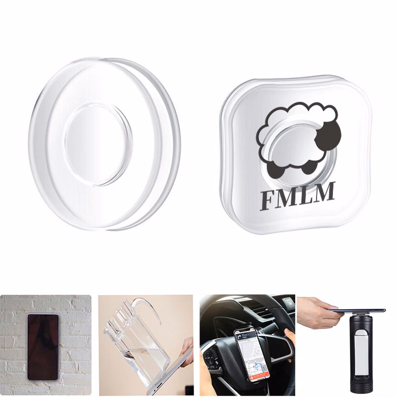 Universal Sticky Holder With Cable Organizer
