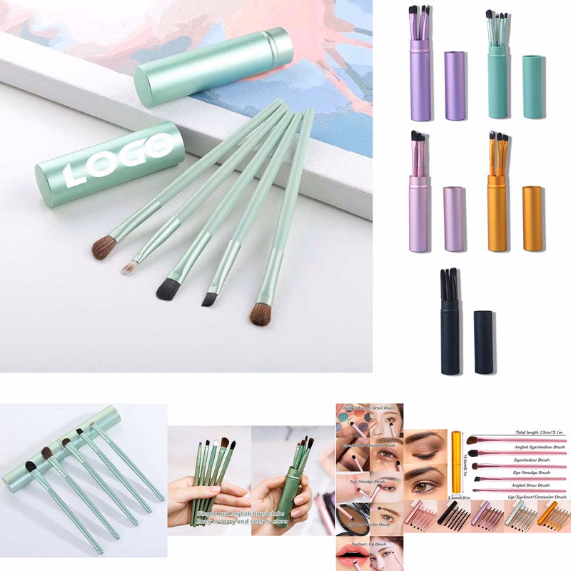 Travel Portable Mini Eye Makeup Brush Set