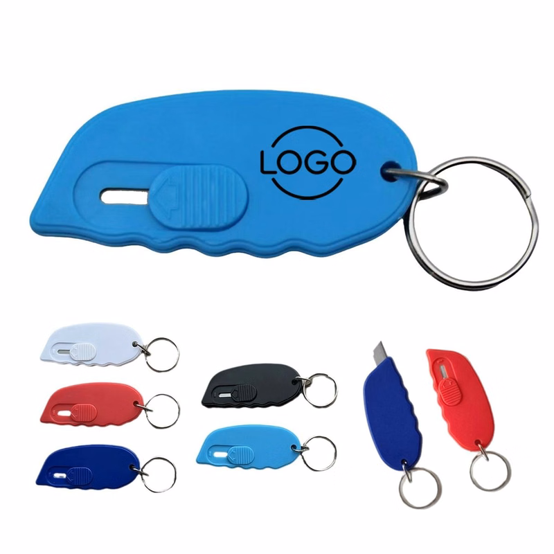 Blade With Grip Handle Keychain