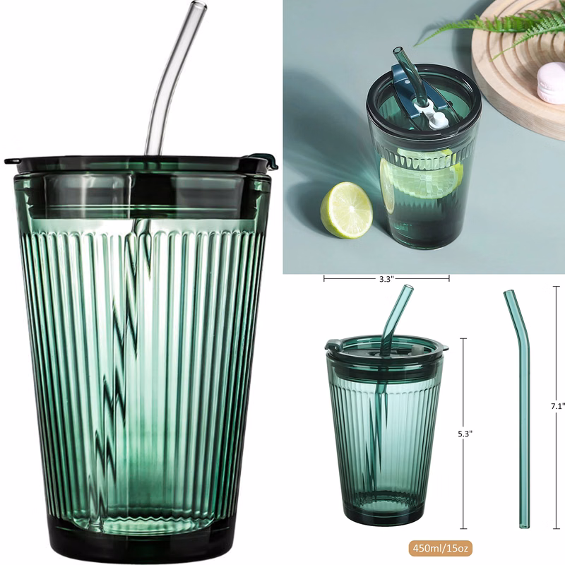 Green Glasses Water Cup