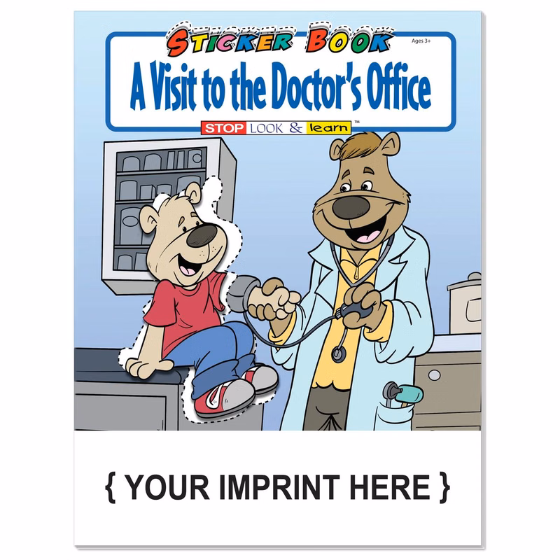 STICKER BOOK - A Visit to the Doctor's Office Sticker Book