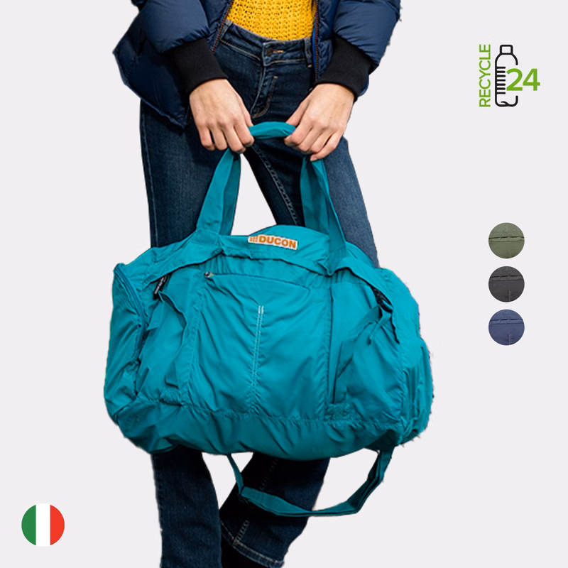TUCANO - Italy® Recycled Exclusive Foldable Duffle Bag