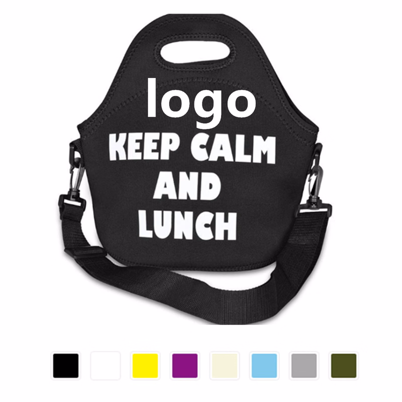 Neoprene Lunch Bag With Strap