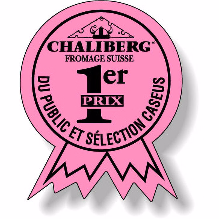 Fluorescent Pink Flexo-Printed Stock Medallion Roll Labels (1.32"x1.63")