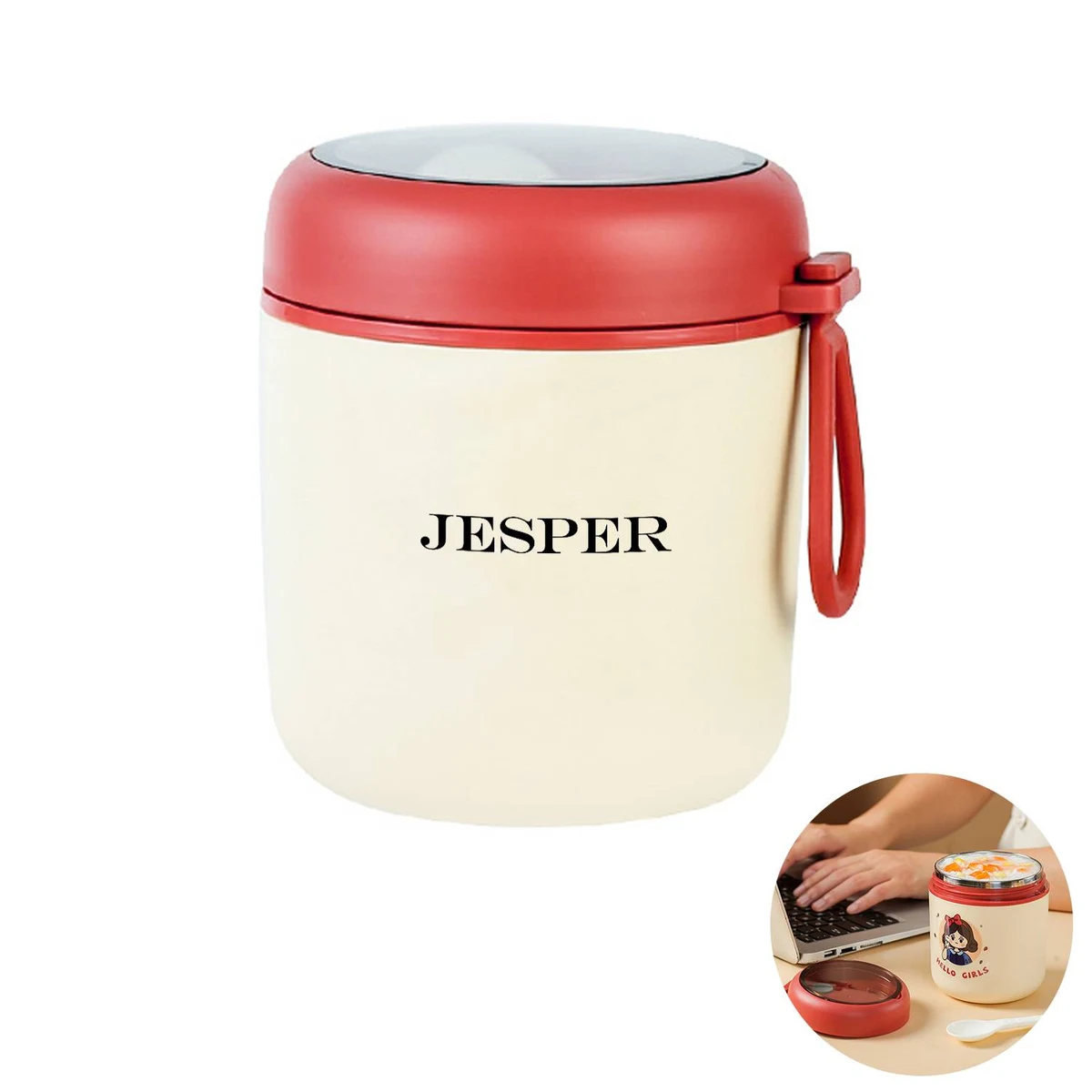 Portable Stainless Steel Insulated Breakfast Mug 1