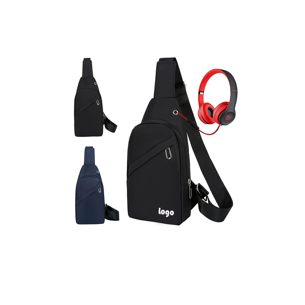Crossbody Backpack With Usb Charging Port 1