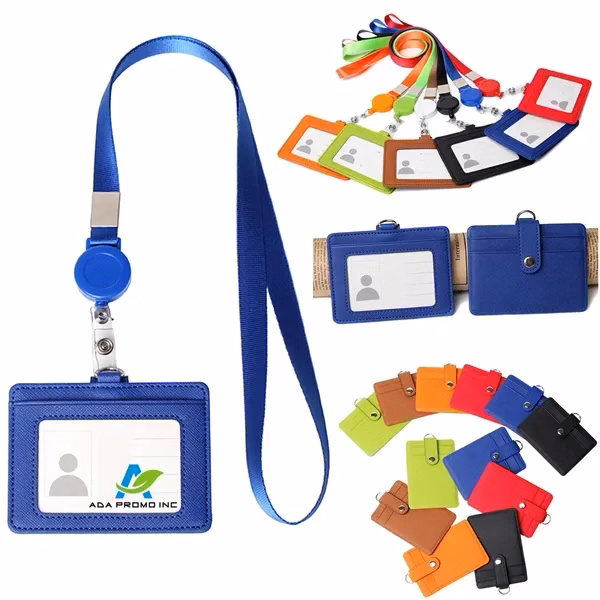 Elite Guard PU Leather Badge Holder