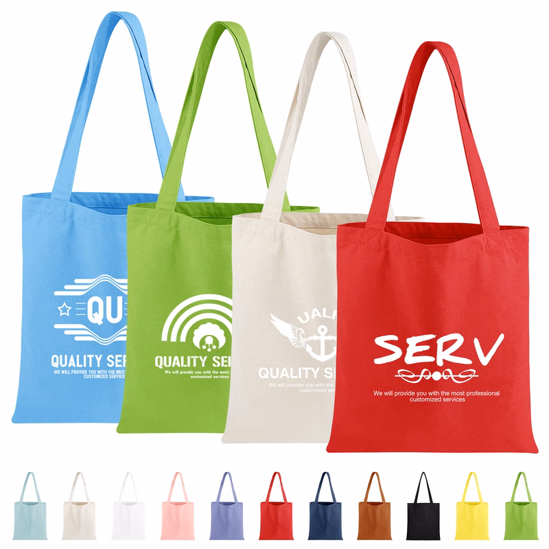 Recycled 10 OZ Poly-Cotton Canvas Tote Bag