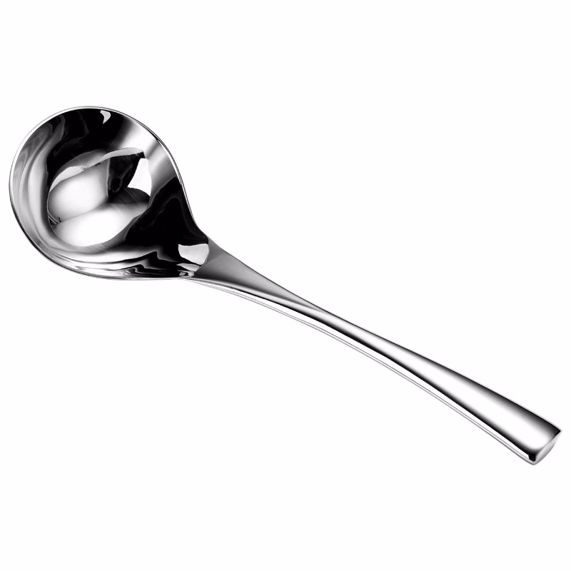 Stainless steel soup ladle