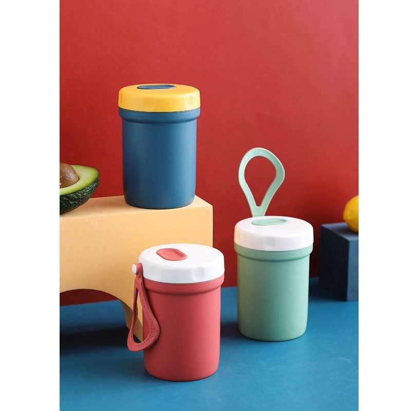 10oz Portable Cups Large Capacity Sealed Food Container