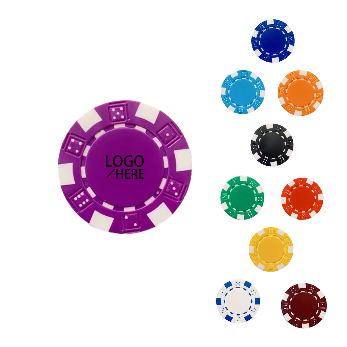 PS Material Poker Chips Kit 1