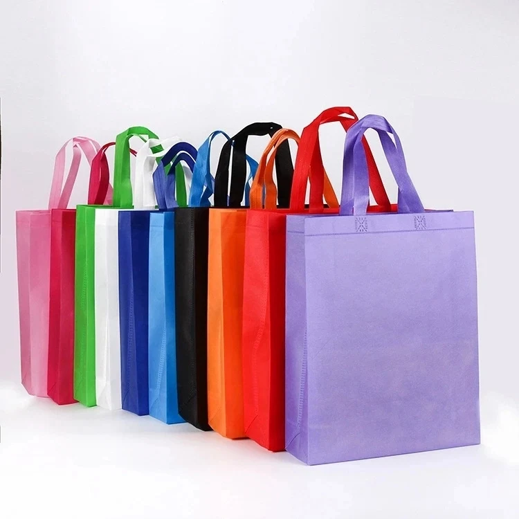 Heat Seal Non-Woven Grocery Tote 1