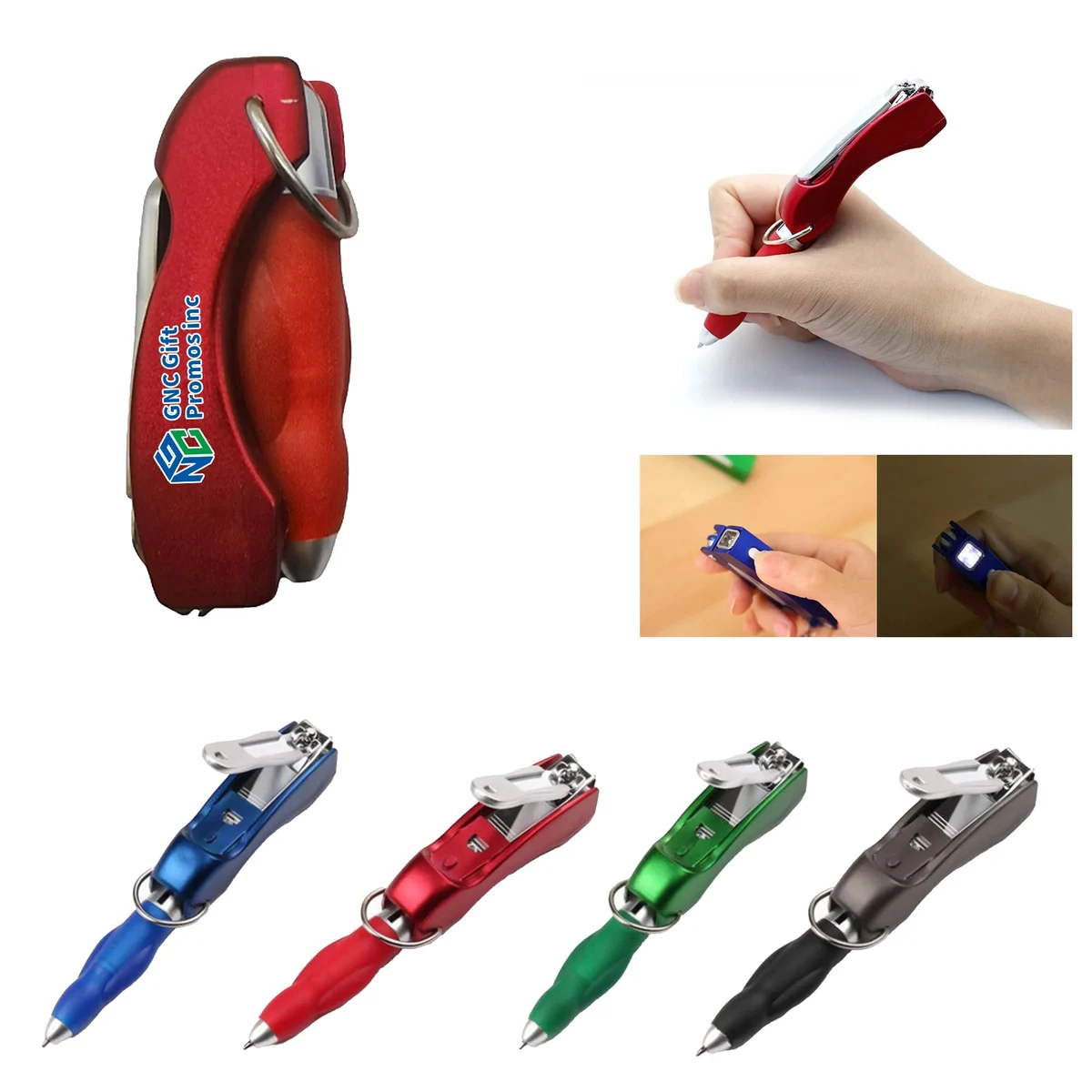 Promotional Custom Advertising Flashlight Carabiner 1