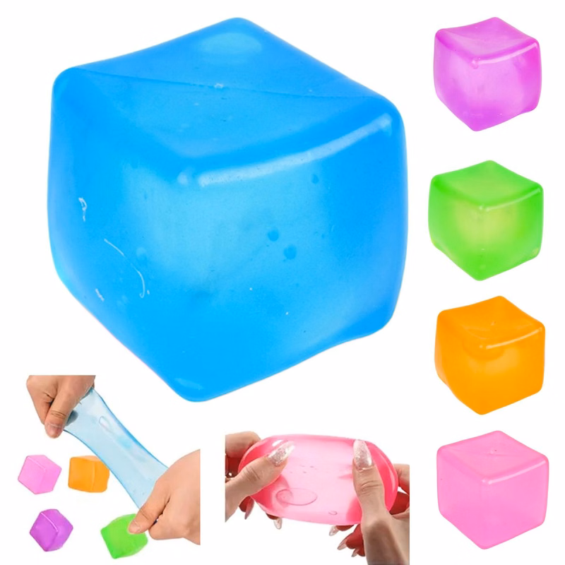 Stress Relief Cube Squeeze Maltose Toys
