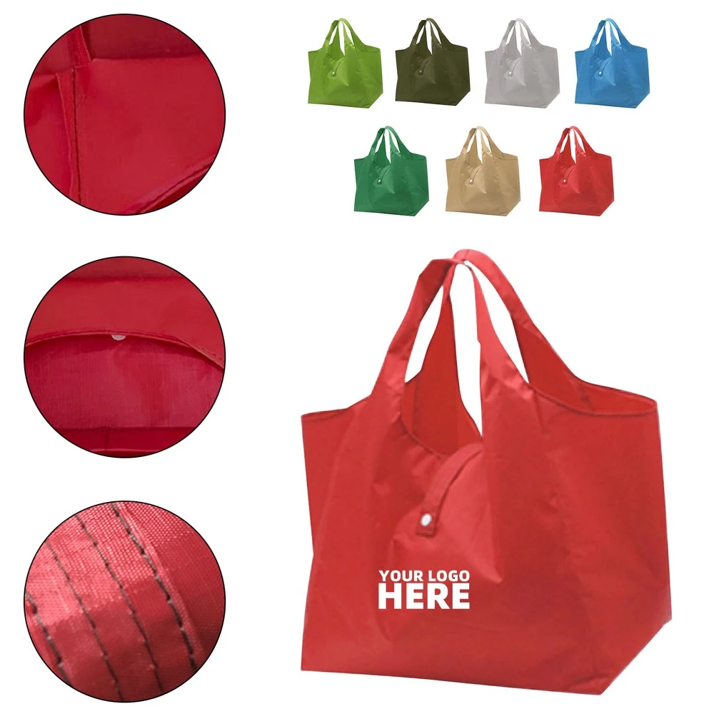 Foldable Oxford Cloth Bag, custom tote bag with logo imprint 1