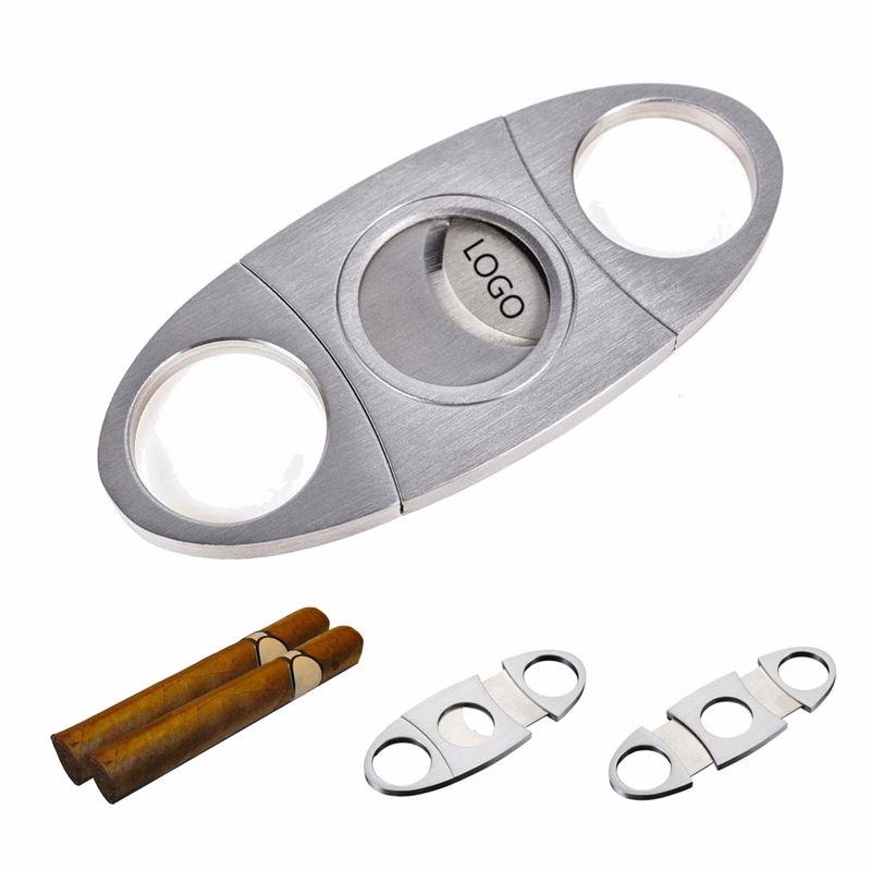 Stainless Steel Cigar Cutter MOQ 50
