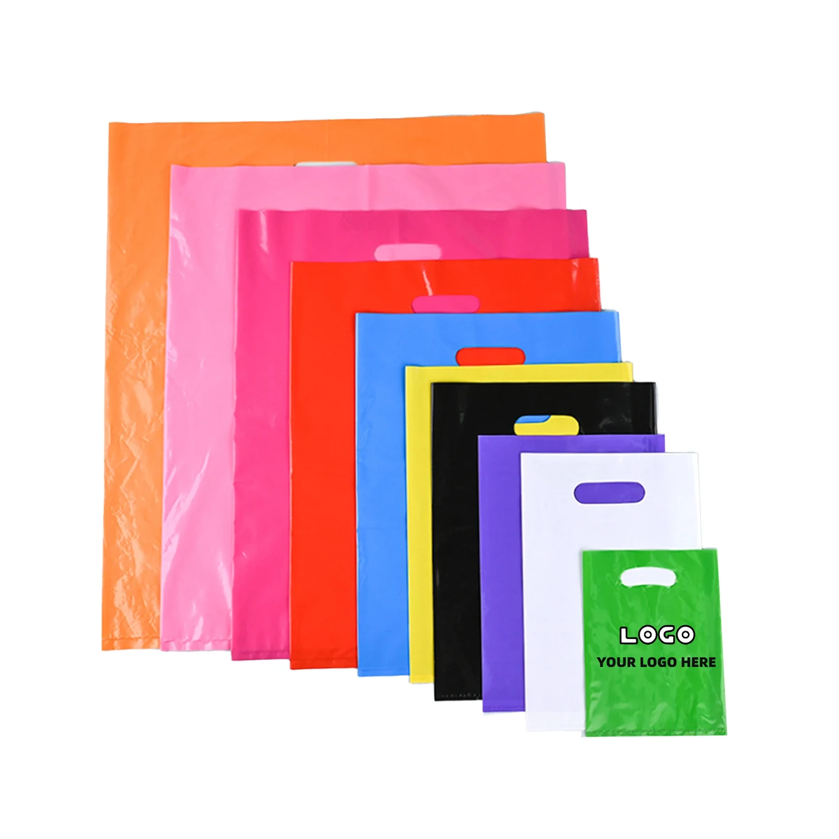 Customizable Plastic Carry Bag 1