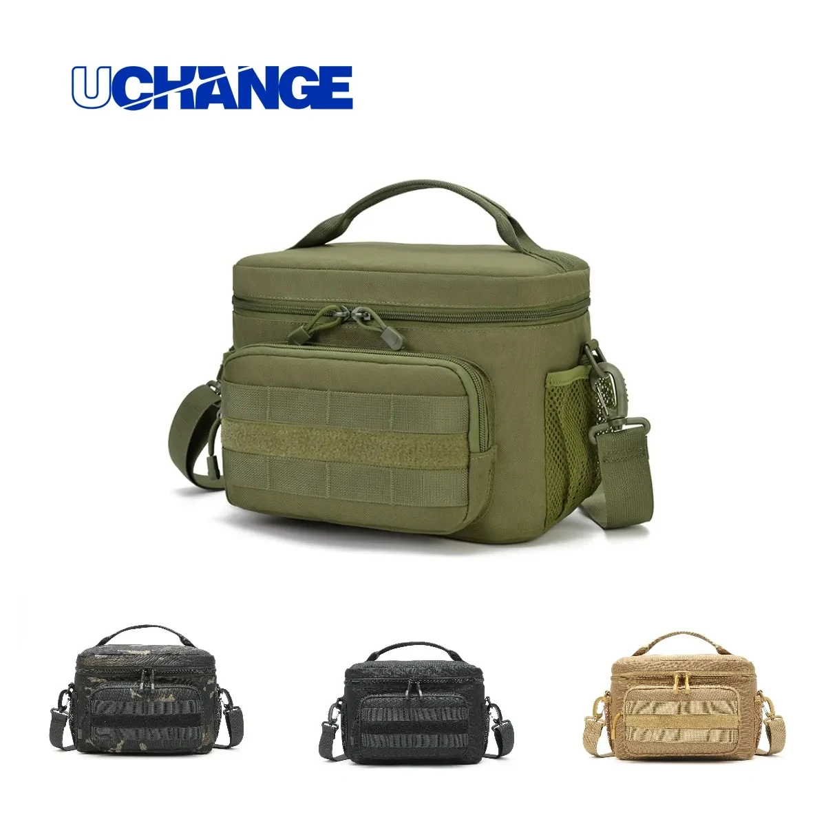 Tactical MOLLE Camouflage Insulated Lunch Cooler Bag 1